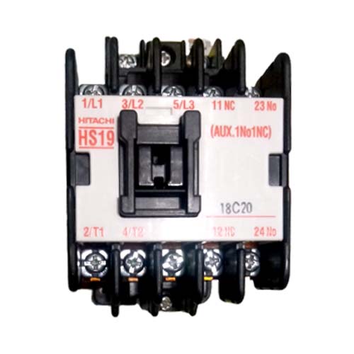 Hitachi HS19 7.5 kW (26A AC-1) 3-Pole Magnetic Contactor