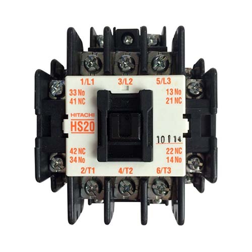 Hitachi HS20 (2a2b) 11 kW (32A AC-1) 3-Pole Magnetic Contactor