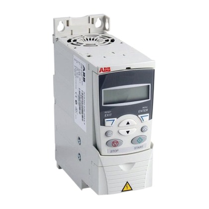 ABB ACS180-04S-02A4-1 0.37 kW (0.5 HP) 1-Phase 200-240V ACS180 Machinery Drive Variable Frequency Drive (VFD)
