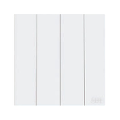 ABB Framia BC124 4 Gang 1 Way Switch 16AX (White)