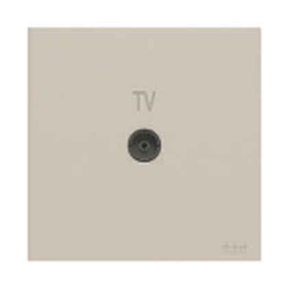 ABB Framia BC301-CH 1 Gang TV Outlet (Champagne Gold)