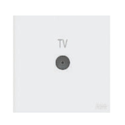 ABB Framia BC301 1 Gang TV Outlet (White)