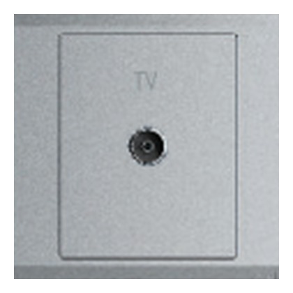 ABB Inora BL301-G 1 Gang TV Outlet (Classic Grey)