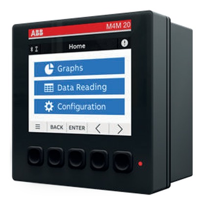 ABB M1M 20B-1 3-Phase Multifunction Power & Energy Meter with RS485 Modbus