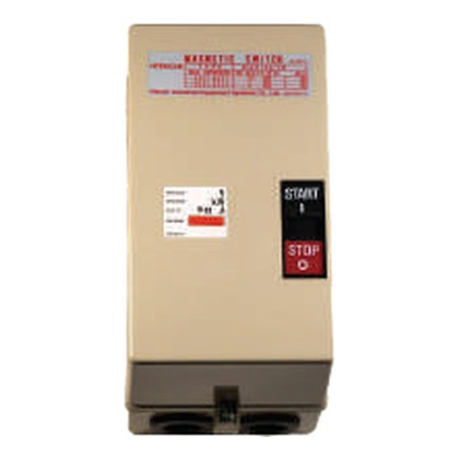 Hitachi SHS10-TB 5.5 HP (1.5-12A) 3-Phase Enclosed DOL Magnetic Motor Starter