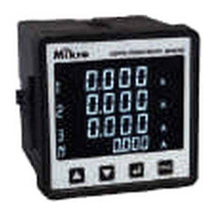 Mikro DPM 380-415AD True-RMS Digital Multifunction Power & Energy Meter with Backlit LCD & RS485 Modbus (Multifunction Meter LCD RS485)