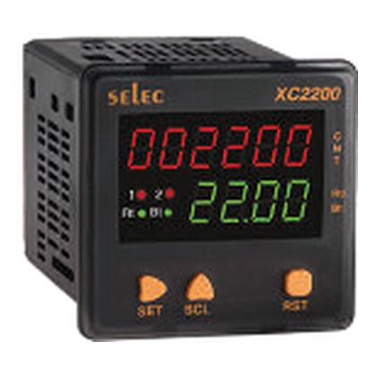 Selec PT380 96x96mm 8-Channel Sequential Timer Controller for Bag Filter / Dust Collector Systems